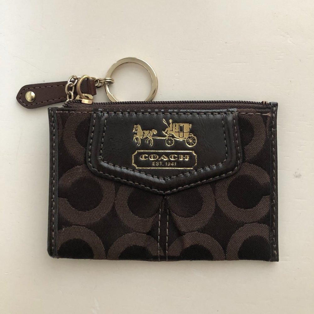 Brown Coach wallet